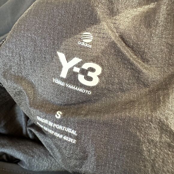 Adidas Y-3 Yohji Yamamoto Sport Spring Sheer Black Lightweight Tech Shorts S - Picture 10 of 16